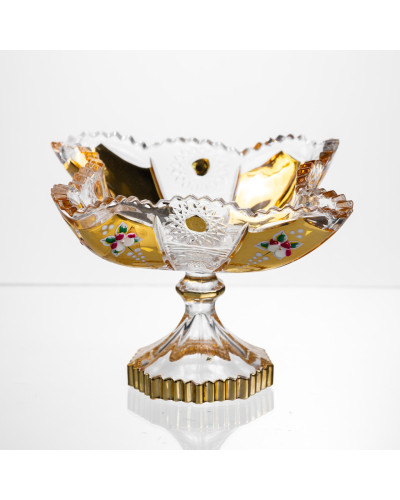 Цукерниця скляна Crystal 12 см Yiwu HP-34-139