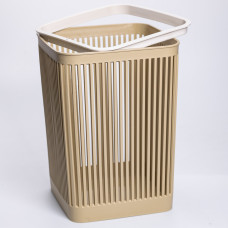 Кошик для сміття пластиковий в офіс для паперу 22×22×30 (см) кошик під сміття 8 (л) відро для сміття Коричневий HP-45-9OL