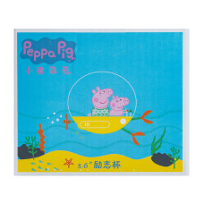 Кухоль Peppa Pig керамічна 400 мл Peppa Pig чашка для подарунка Peppa Pig синя