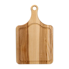 Кухонна обробна дошка дерев'яна 40×25 см з прямокутною основою C18W250400