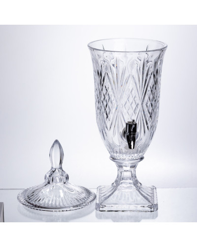 Лимонадниця Classic Crystal 2л з краном HP-19-295 глечик диспенсер для напоїв прозорий