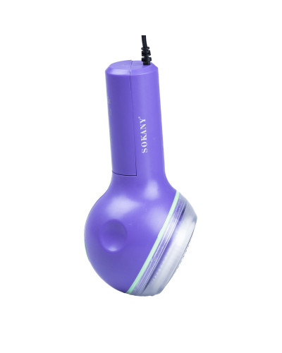 Машинка для стрижки ковтунців електрична Sokany Lint Remover 8 Вт тример для чищення одягу ручний Фіолетовий
