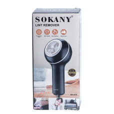 Машинка для стрижки ковтунців електрична Sokany Lint Remover 8 Вт тример для чищення одягу ручний Фіолетовий