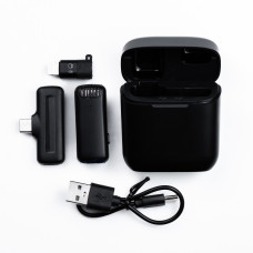 Мікрофон петличний бездротовий bluetooth для телефону петличка на одяг професійний