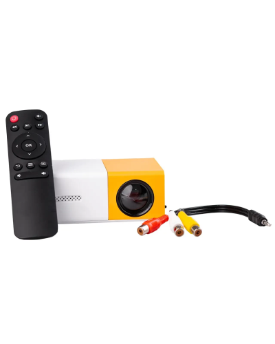 Міні проектор led портативний projector домашній відеопроектор full hd для офісу, школи мультимедійний