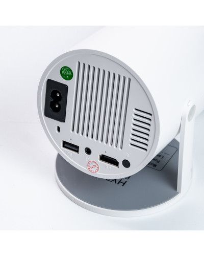 Міні проектор з поворотом на 180° відеопроектор для школи та дому Led projector для фільмів та презентацій