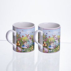 Набір чашок порцелянових Rabbit Family  220 мл 2шт HP-7323-8
