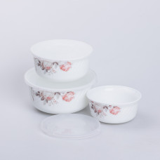 Набор пищевых контейнеров керамических Rose Hip 0,55/0,95/1,35 л