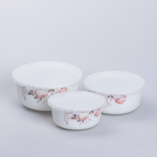 Набор пищевых контейнеров керамических Rose Hip 0,55/0,95/1,35 л
