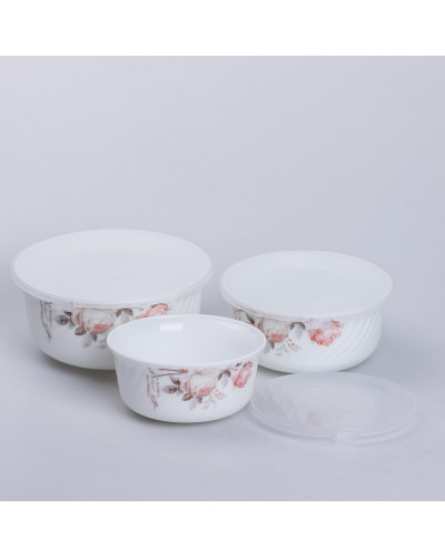 Набор пищевых контейнеров керамических Rose Hip 0,55/0,95/1,35 л