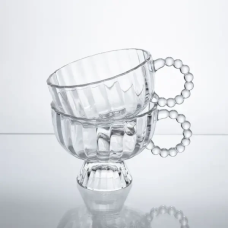Набір креманок на ніжці Sundae Dish 2 штуки по 300 мл з ручкою HP-17-14