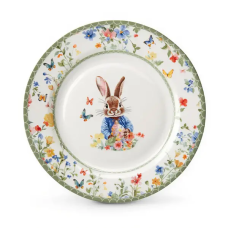 Набір обідніх тарілок пасхальних Garden Rabbits порцелянові 25 см HP-7323-5