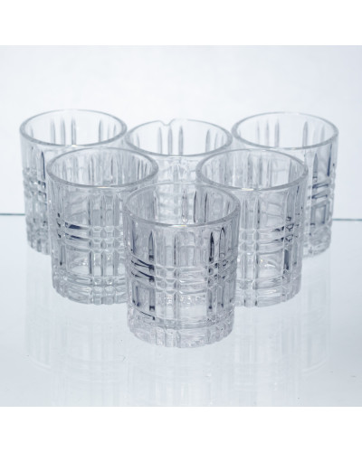 Набір чарок для міцних напоїв Crystal Shots 6 штук по 75 мл HP-17-35