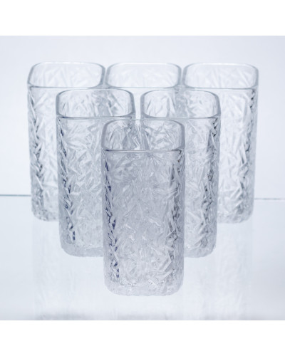 Набір склянок для напоїв Matrix Glass 6 штук по 245 мл HP-17-46