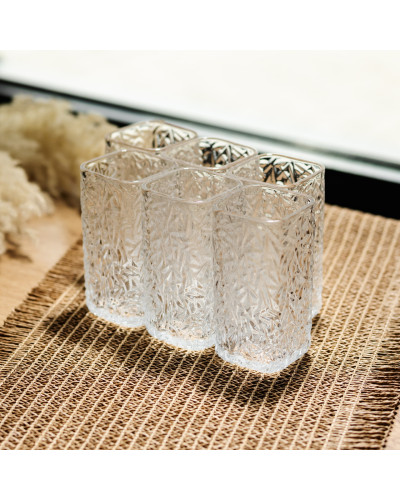 Набір склянок для напоїв Matrix Glass 6 штук по 245 мл HP-17-46