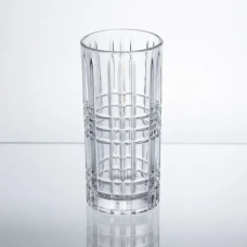 Набір склянок Geometric Glass 6 штук по 300 мл з рельєфним візерунком HP-17-3