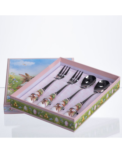 Набір столових приборів Rabbit Family 4 предмети на 2 персони HP-7323-12