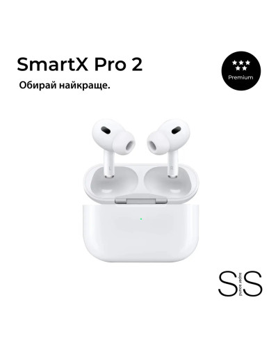 Навушники бездротові SmartX Pro 2 Premium Bluetooth преміум якість блютуз навушники ААА+