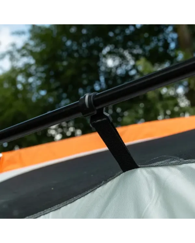 Намет кемпінговий на 6-8 осіб 380x260x190 см з тентом зелений палатка велика туристична SJ-0115GR Намет кемпінговий на 6-8 осіб 380x260x190 см з тентом зелений палатка велика туристична SJ-0115GR