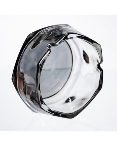 Попільничка скляна Diamond Faceted 12 см, сірий Yiwu HP-34-79