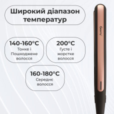 Керамічні професійні щипці для завивки хвиль до 200 ° C 45 Вт Gemei
