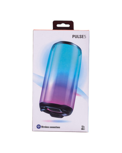 Портативная колонка Bluetooth Pulse 5 беспроводная аккумуляторная 8 Вт с подсветкой и USB Портативная колонка Bluetooth Pulse 5 беспроводная аккумуляторная 8 Вт с подсветкой и USB