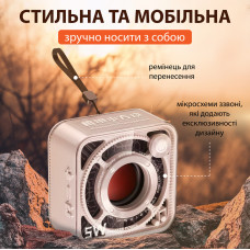 Портативна міні-колонка Bluetooth 5 Вт акумуляторна/TF-картка