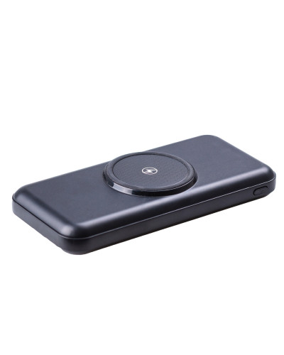 Повербанк 20000 mah бездротова зарядка powerbank 4 вбудованих кабелі USB / Micro / Type-C / Lightning