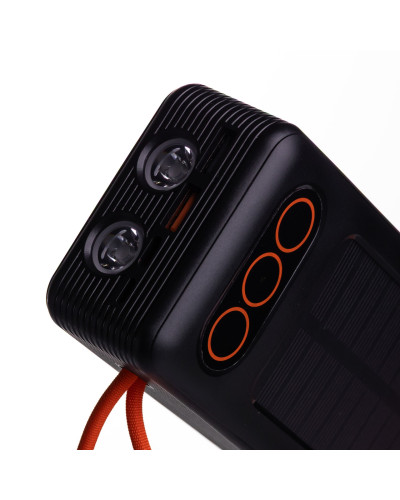 Повербанк зі швидким заряджанням та 3 шнурами 30000 mAh портативний зарядний пристрій powerbank заряджання для телефона HP-N56