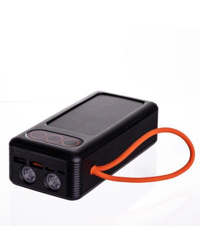 Повербанк зі швидким заряджанням та 3 шнурами 30000 mAh портативний зарядний пристрій powerbank заряджання для телефона HP-N56