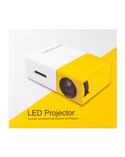 Проєктор портативний міні 1080p HD Led для дому та офісу 220 Вт кінопроектор з динаміком Проєктор портативний міні 1080p HD Led для дому та офісу 220 Вт кінопроектор з динаміком