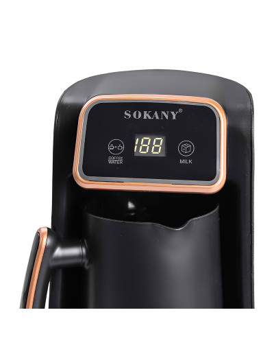 Кавоварка електрична 600 (мл) для дому та офісу Sokany SK-04015
