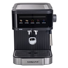 Кавомашина з капучинатором 1.8 л професійна Sokany електрична SK-04025