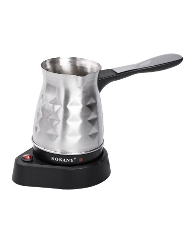 Електротурка Sokany кавоварка 600 Вт для дому 500 мл SK-213