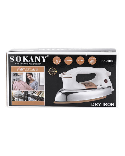 Праска електрична ручна професійна для одягу 1200 Вт Sokany SK-3002