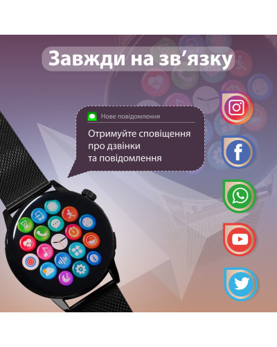 Смарт годинник жіночий водонепроникний G3 Pro Bluetooth 5.2 (Android, iOS)