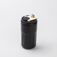 Термочашка Coffee з датчиком температури 500 мл чорна
