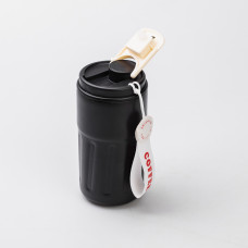 Термочашка Coffee з датчиком температури 500 мл чорна