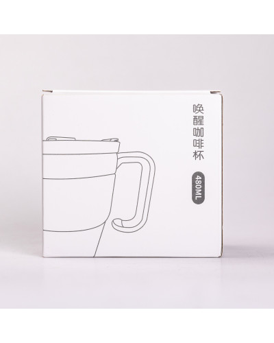 Термочашка Coffee & Tea з трубочкою чорна
