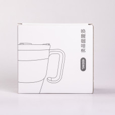 Термочашка Coffee & Tea з трубочкою коричнева