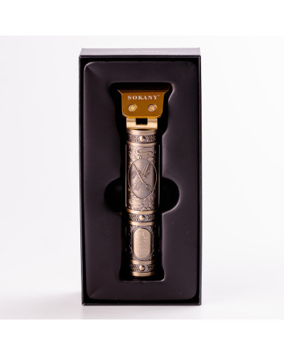 Тример професійний акумуляторний з насадками та USB машинка для стрижки бездротова Sokany SK-228