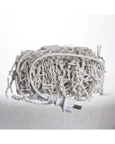 Вулична гірлянда Бахрома 36 м 600 LED білий провід Мультиколор 36MWML