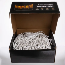 Вулична гірлянда Бахрома 36 м 600 LED білий провід Мультиколор 36MWML