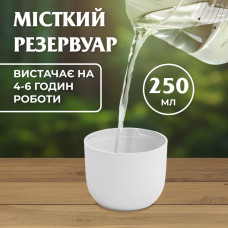 Зволожувач повітря для дому міні портативний USB 250 мл ароматичний дифузор з підсвічуванням Білий