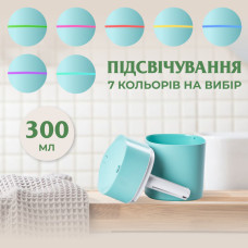 Зволожувач повітря для дому портативний USB 200 мл ароматичний дифузор з підсвічуванням
