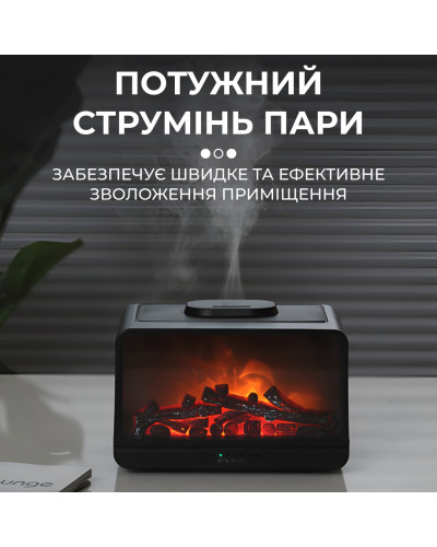 Зволожувач повітря з підсвічуванням портативний з функцією аромадифузору
