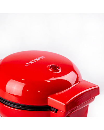 Вафельниця електрична 550 Вт антипригарне покриття Sokany SK-BBQ-840 Вафельниця електрична 550 Вт антипригарне покриття Sokany SK-BBQ-840